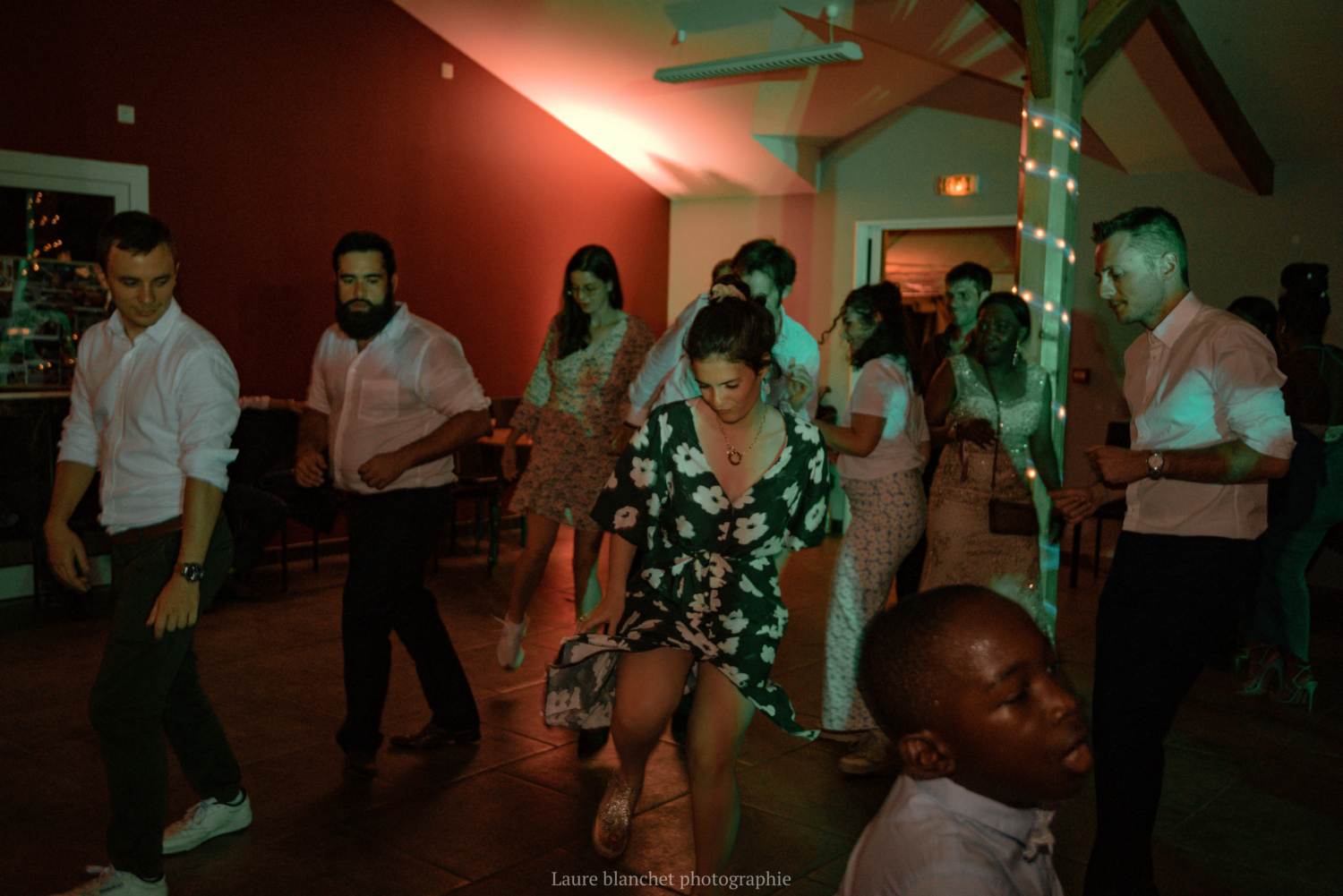 Piste de danse au mariage Franco africain