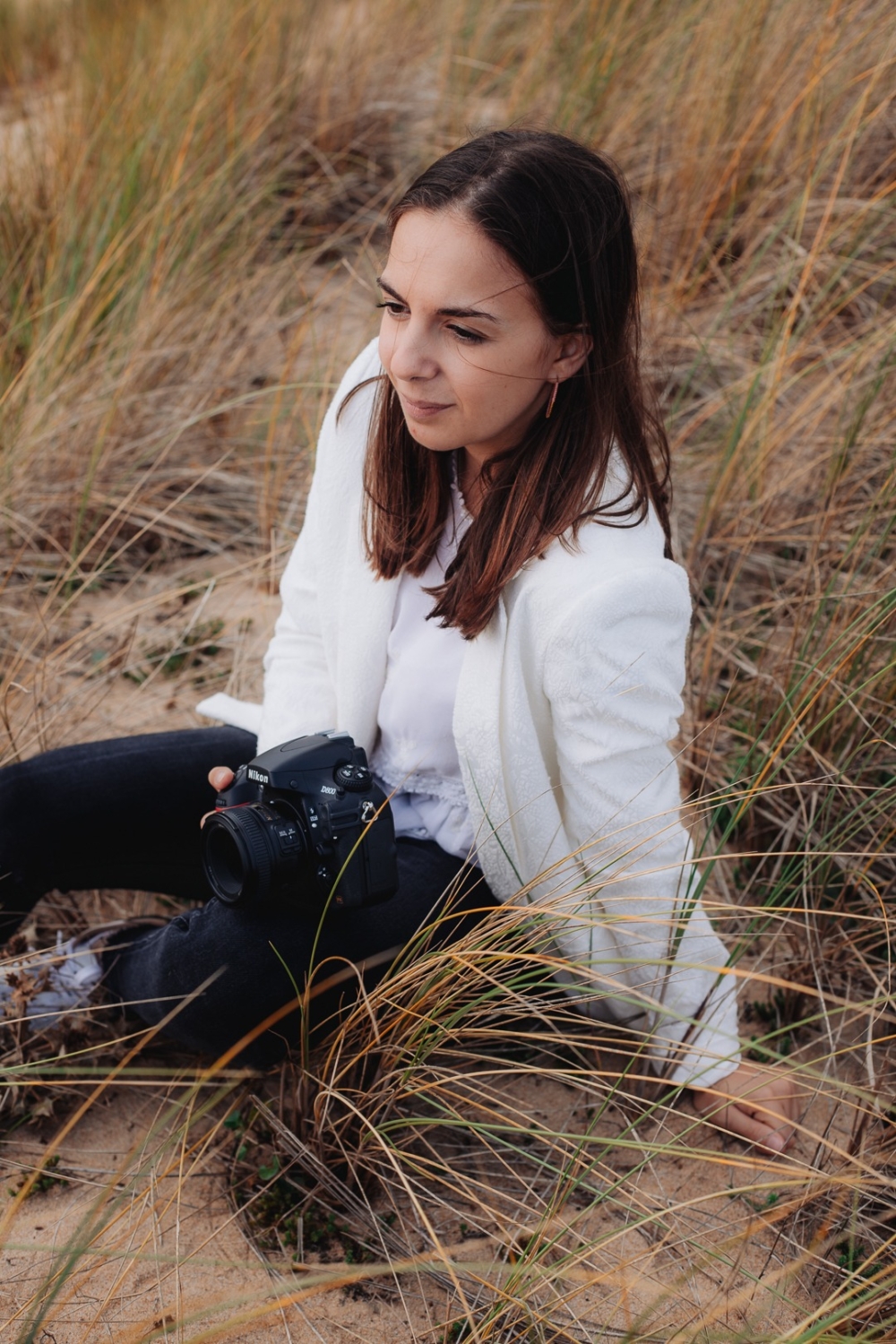 Portrait Laure Blanchet Photographe, photographe de mariage en Bretagne