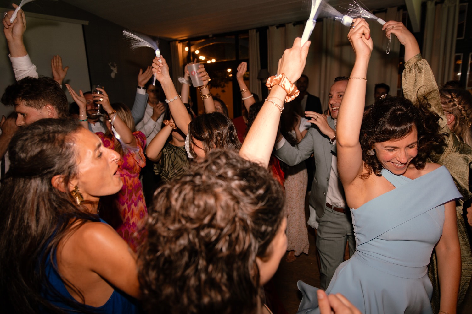 Photos de soirée de mariage sur le dance floor